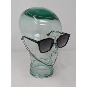 Quay Australia Sweet Dreams 125 Women's Black with Gold Trim Sunglasses